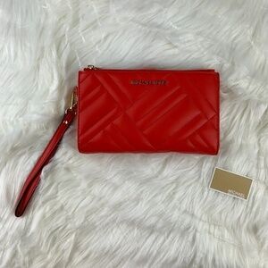 Michael Kors Leather Wristlet